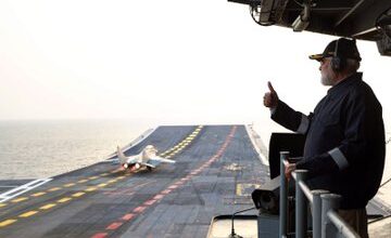 Photo of PM Modi Celebrates Diwali with Indian Navy Personnel on Board INS Vikrant