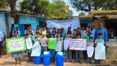 Photo of Street Play Organised by School Children Under Special Campaign 5.0 in CCL Kuju Area