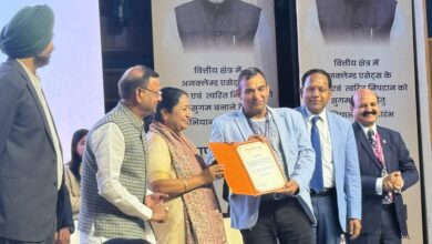 Photo of Delhi CM Rekha Gupta, MoS Finance Pankaj Choudhary & DFS Secretary M. Nagaraju Address ‘Aapki Poonji Aapka Adhikar’ Mega Camp in New Delhi