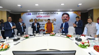 Photo of Western Coalfields Limited’s Contribution is Crucial in Meeting India’s Coal Demand: MoS Coal & Mines Satish Chandra Dubey