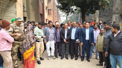 Photo of CMD BCCL Visits Karmatand Township, Interacts with Rehabilitated Families
