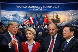 Photo of Geopolitics around The annual World Economic Forum in Davos, Switzerland