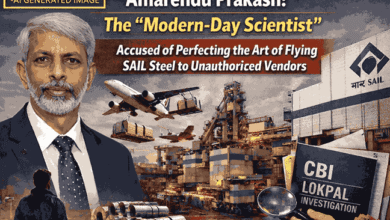 Photo of Amarendu Prakash – The “modern-day scientist” who innovated the art of flying SAIL Steel!