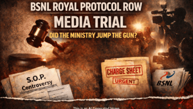 Photo of A Case for Vivek Banzal – ‘Royal Protocol’ Row: BSNL Director Charge-Sheeted – Has the Ministry Allowed Media Trial to escape criticism?