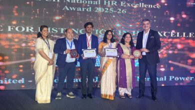 Photo of NTPC Vindhyachal Honored with ‘Prize for Distinction’ at CII HR Excellence Awards 2025–26
