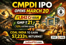 Photo of Coal India Limited Set for 57,000% Gain as CMPDI IPO Hits Market