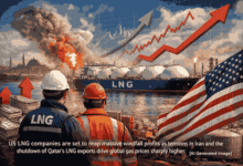Photo of US LNG Companies Eye Windfall Profits Amid Iran War and Qatar Supply Disruption
