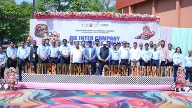 Photo of Grand Inauguration of Coal India Inter-Company Chess Tournament 2025–26 at SECL
