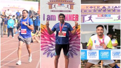 Photo of NTPC Bongaigaon Employees Complete Full Marathon at Kokrajhar NCC Marathon