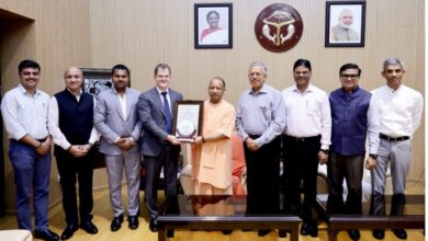 Photo of Aerodrome License of Noida International Airport Presented to UP CM Yogi Adityanath
