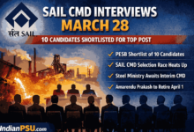 Photo of Interview for CMD Post at SAIL on March 28; 10 Candidates Shortlisted
