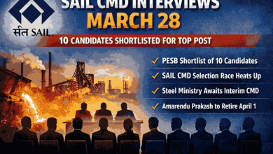 Photo of Interview for CMD Post at SAIL on March 28; 10 Candidates Shortlisted