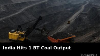 Photo of India Achieves 1 Billion Tonne Coal Production Milestone Again, Strengthens Energy Security