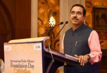 Photo of International Solar Alliance Reflects Power of Global Partnership: Union Minister Pralhad Joshi on ISA Foundation Day