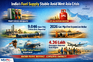 Photo of Fuel Supply Stable Nationwide Despite West Asia Crisis; Govt Boosts LPG, PNG and Pipeline Expansion Framework