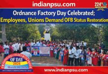 Photo of 224th Anniversary of Ordnance Factories Celebrated by Employees, Unions Demand Restoration of OFB Status