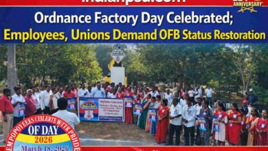 Photo of 224th Anniversary of Ordnance Factories Celebrated by Employees, Unions Demand Restoration of OFB Status