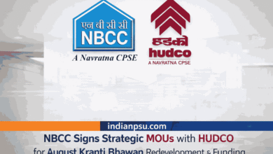 Photo of NBCC Signs Strategic MoUs with HUDCO for August Kranti Bhawan Redevelopment and Project Funding