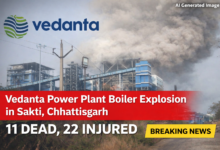 Photo of Vedanta Power Plant Boiler Explosion in Chhattisgarh’s Sakti Leaves 11 Dead, 22 Injured