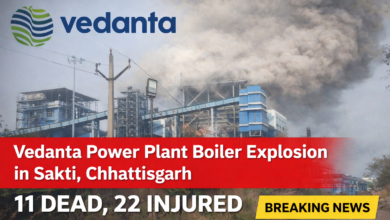 Photo of Vedanta Power Plant Boiler Explosion in Chhattisgarh’s Sakti Leaves 11 Dead, 22 Injured