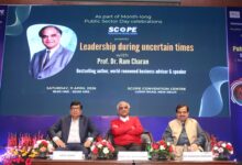 Photo of SCOPE Hosts Leadership Session with Global Advisor Ram Charan on Navigating Uncertainty