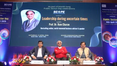 Photo of SCOPE Hosts Leadership Session with Global Advisor Ram Charan on Navigating Uncertainty