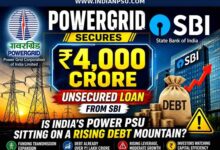 Photo of POWERGRID Takes ₹4,000 Crore SBI Loan: Is India’s Power PSU Sitting on a Rising Debt Mountain?