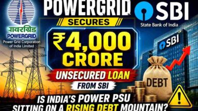 Photo of POWERGRID Takes ₹4,000 Crore SBI Loan: Is India’s Power PSU Sitting on a Rising Debt Mountain?