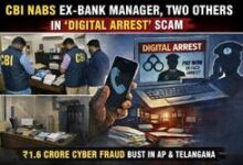 Photo of CBI arrests ex-bank manager, two others in ‘digital arrest’ scam spanning AP & Telangana