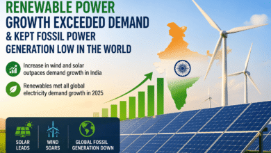 Photo of Renewable Power Growth Surpasses Demand, Keeps Global Fossil Generation in Check: Ember Report