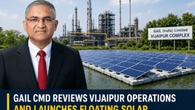 Photo of GAIL (India) Limited CMD Reviews Vijaipur LPG Hub, Inaugurates Floating Solar Plant To Boost Green Energy Push