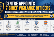Photo of Centre Appoints 7 Chief Vigilance Officers Across Key PSUs Including IOCL, SAIL, BEL and DoT