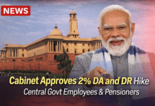 Photo of Cabinet Approves 2% Hike in DA and DR for Central Government Employees and Pensioners