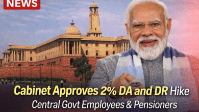Photo of Cabinet Approves 2% Hike in DA and DR for Central Government Employees and Pensioners