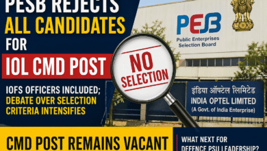 Photo of PESB Rejects All Candidates for CMD Post at India Optel Limited, Sparks Debate Over Selection Criteria