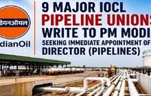 Photo of After Officers, 9 Major IOCL Pipeline Unions Write To PM Modi Seeking Immediate Appointment Of Director (Pipelines)
