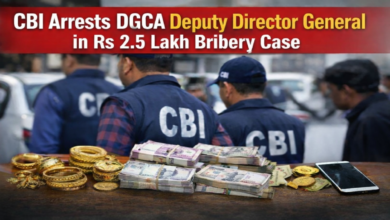 Photo of DGCA Deputy Director General Arrested in Rs 2.5 Lakh Bribery Case
