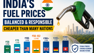 Photo of India’s Fuel Pricing Balanced Amid Global Volatility; Cheaper Than Many Developed Nations