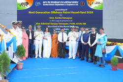 Photo of GRSE Launches Next-Gen OPV “Sanghmitra”: Crafted for Vigilance, Built for Victory