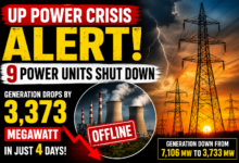 Photo of Uttar Pradesh May Face Power Crisis as Nine Generating Units Go Offline; Output Drops Drastically