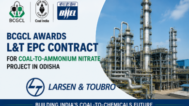 Photo of Bharat Coal Gasification and Chemicals Ltd (BCGCL) awards L&T EPC contract for Coal-to-Ammonium Nitrate project in Odisha