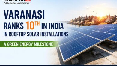 Photo of Varanasi Ranks 10th Nationwide in Rooftop Solar Installations, Sets Green Energy Benchmark