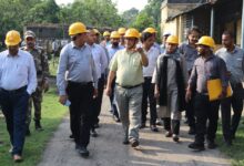 Photo of Robin Gangte, Deputy Secretary, Ministry of Coal, Reviews TMCP Activities in BCCL’s CV Area