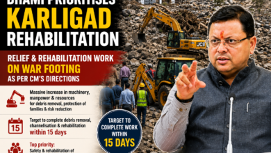 Photo of Dhami Prioritises Karligad Rehabilitation; Administration Launches Massive Relief and Protection Drive