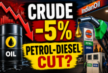 Photo of Crude Prices Fall Sharply After US-Iran Deal, But Immediate Fuel Price Cut in India Unlikely