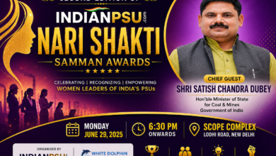 Photo of June 29: Satish Chandra Dubey to Attend IndianPSU Nari Shakti Samman Awards 2026 as Chief Guest in New Delhi
