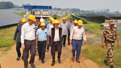 Photo of BCCL CMD Manoj Kumar Agrawal, Board of Directors Review Dugda Operations, Inspect 20 MW Solar Plant