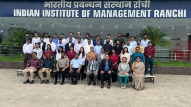 Photo of BCCL CMD Manoj Kumar Agarwal Graces IIM Ranchi Executive MBA 2026-28 Inauguration as Chief Guest