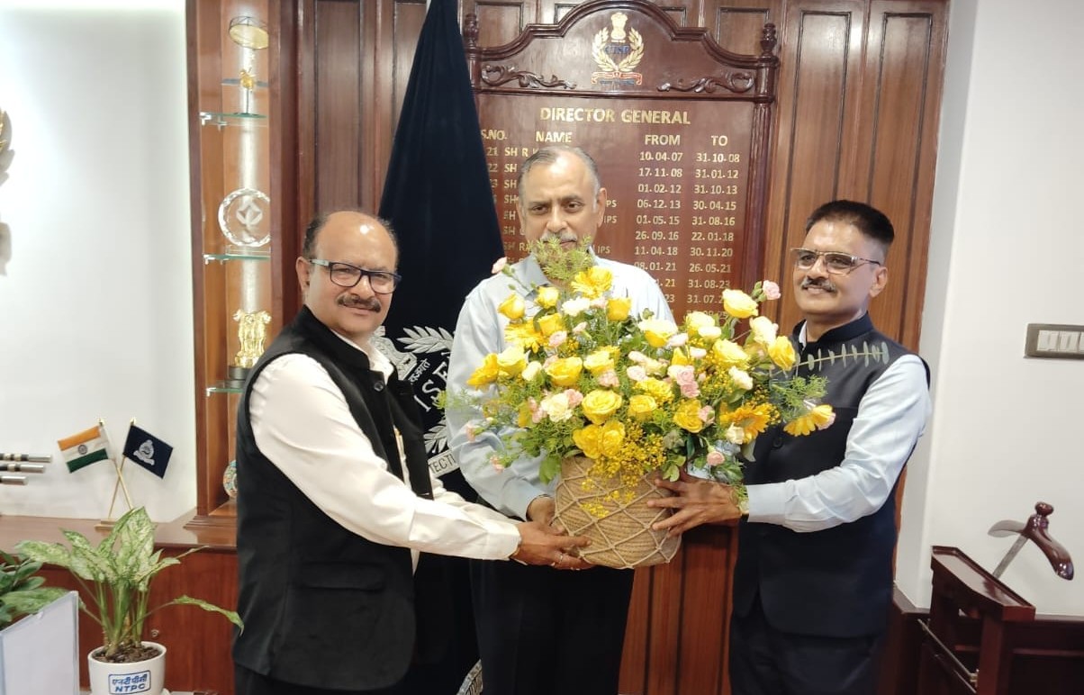 Coal India Chairman, BCCL CMD Meet CISF DG to Strengthen Security Coordination at Coal Mines