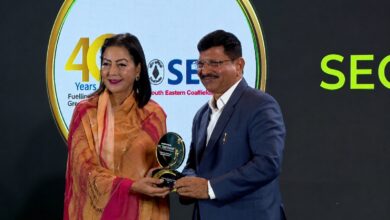 Photo of SECL Wins Green Transition Leadership Award, Becomes First Coal India Arm to Cross 50 MT Coal Production